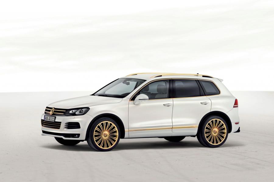  Volkswagen Touareg V8 TDi Gold Edition Concept 2011 года  (фото 5 из 6)